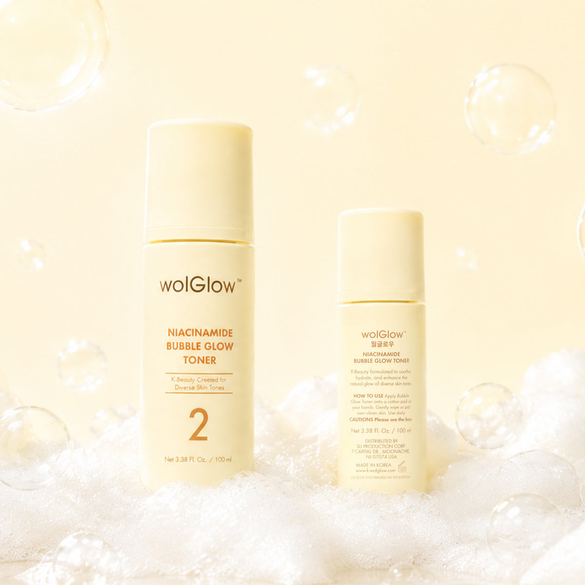 NIACINAMIDE BUBBLE GLOW TONER