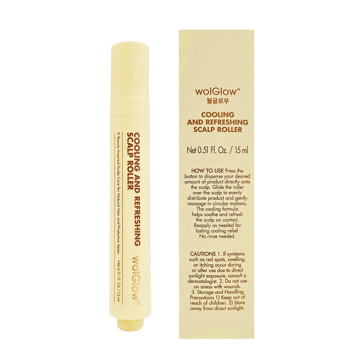 COOLING AND REFRESHING SCALP ROLLER